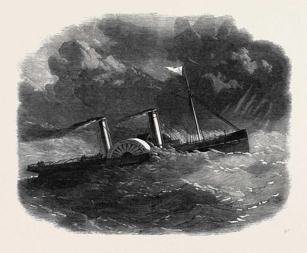 Detail of The Steam Tug Resolute of Liverpool by Anonymous