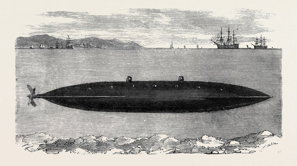 Detail of New Submarine Boat by Anonymous