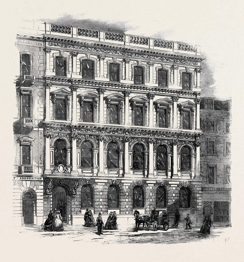 Detail of The Mutual Life Assurance Society Offices King Street Cheapside by Anonymous