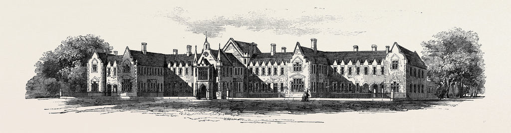 Detail of Risbridge Union Workhouse at Kedington Suffolk. by Anonymous