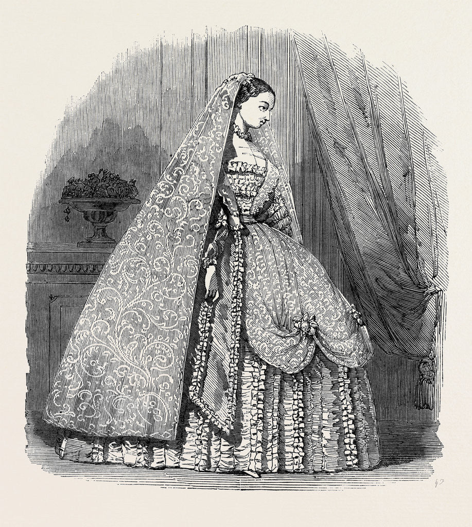 Detail of The Fashions for April by Anonymous