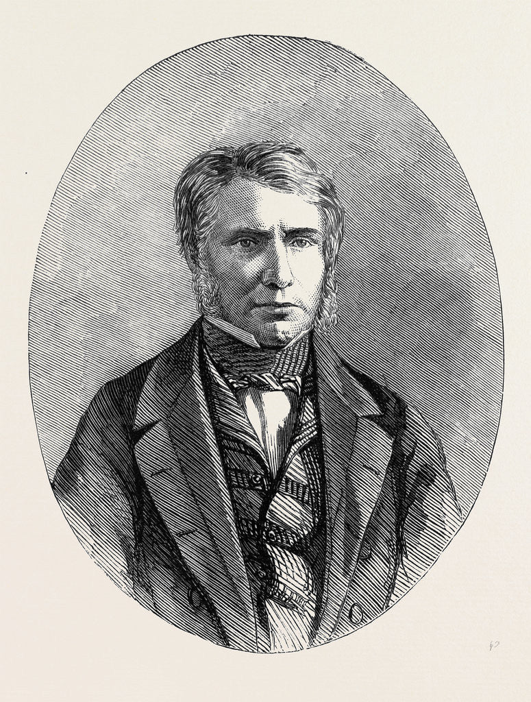 Detail of Sir Charles Edward Trevelyan K.C.B. The New Governor-General of Madras from a Photograph by Beard by Anonymous