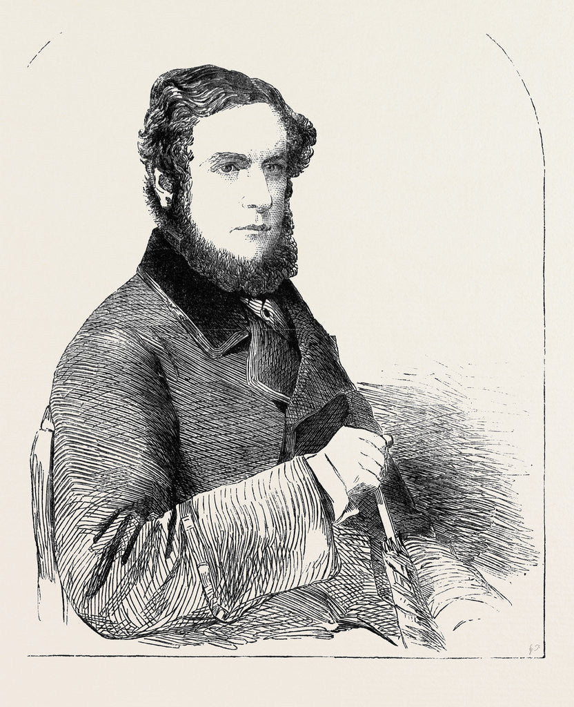 Detail of The Hon. F. Lygon M.P. for Tewkesbury Civil Lord of the Admiralty by Anonymous