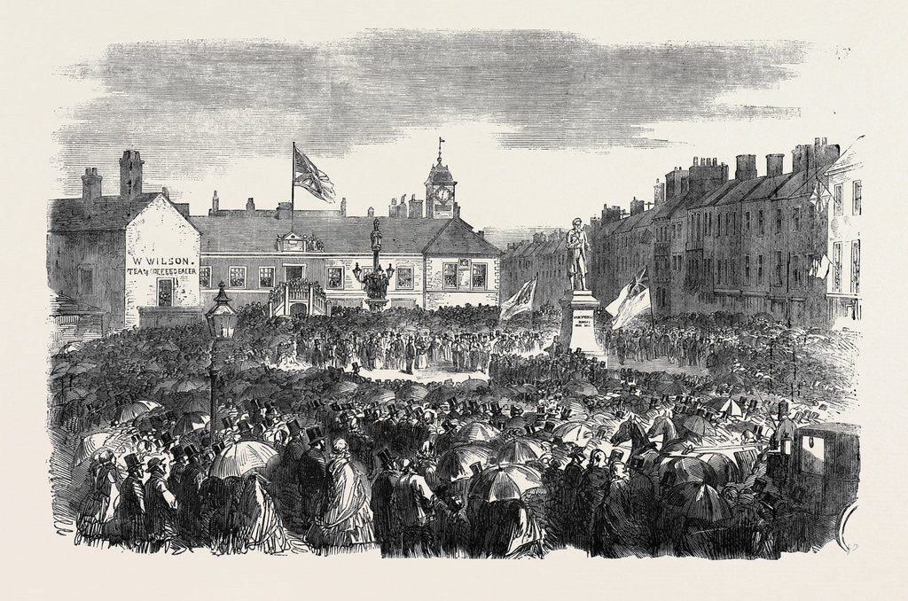 Detail of Inauguration of the Steel Monument at Carlisle on the 16th Ult. by Anonymous
