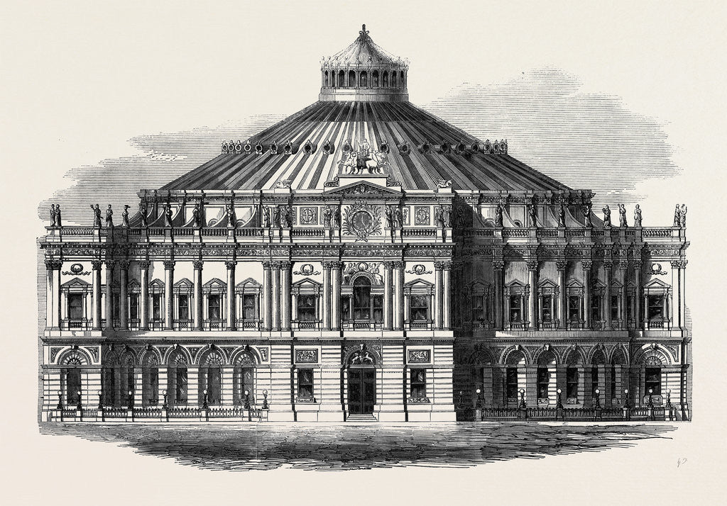 Detail of Prize Design for a Circus for Equestrian Performances by Anonymous