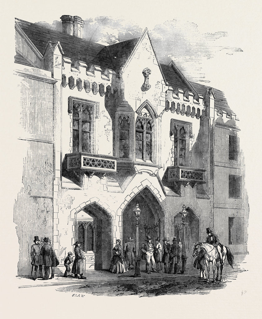Detail of The Corn Exchange Sleaford Lincolnshire by Anonymous