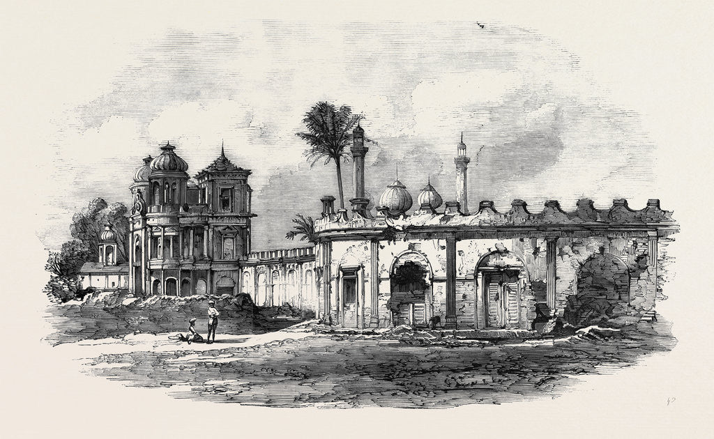 Detail of The Secundra Bagh Lucknow by Anonymous