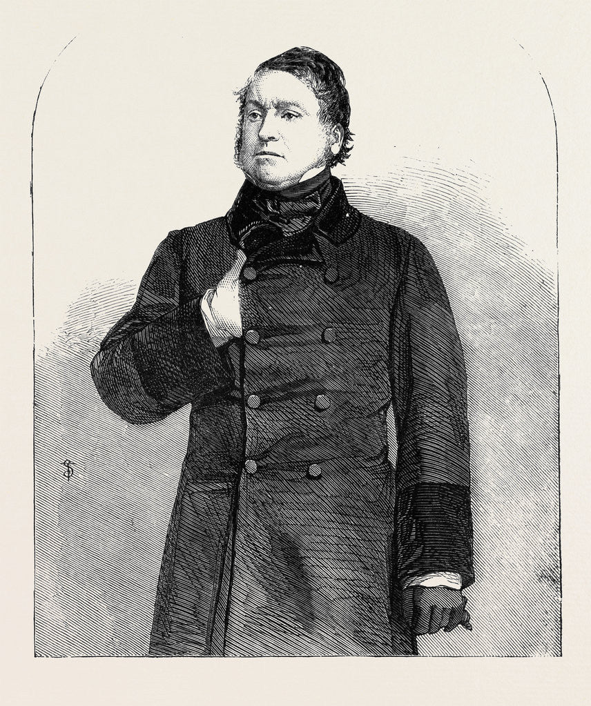 Detail of Edwin James Esq. M.P. for Marylebone from a Photograph by John Watkins Parliament Street by Anonymous