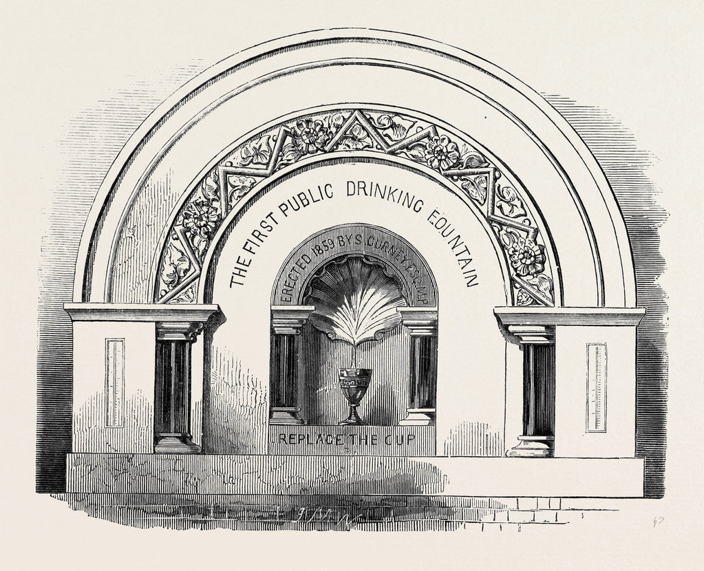 Detail of Street Fountain Near St. Sepulchre's Church by Anonymous