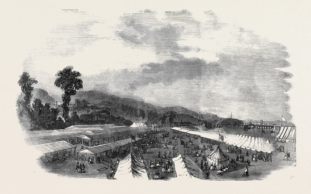 Detail of Bath and West of England Agricultural Show at Barnstaple by Anonymous