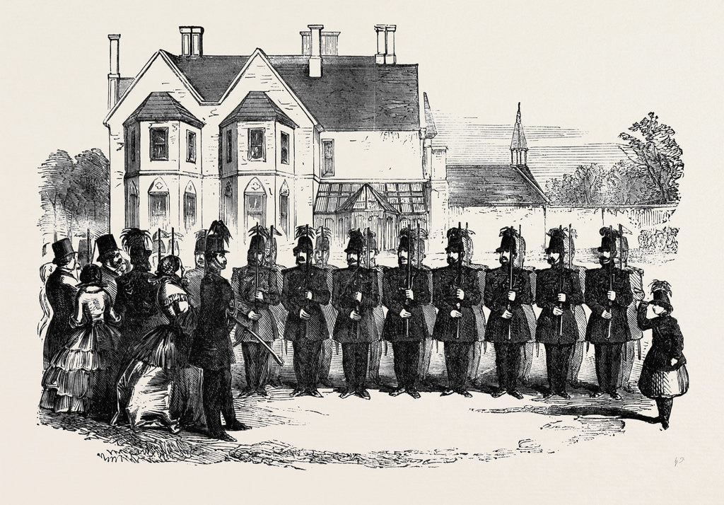 Detail of The Victoria Rifle Corps by Anonymous