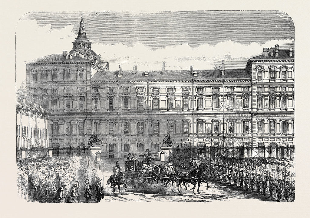 Detail of The King's Palace Turin by Anonymous
