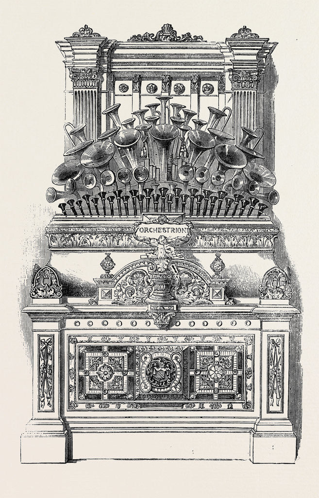 Detail of The Orchestrion by Anonymous