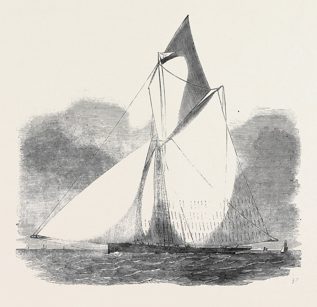 Detail of The Volante, Winner of the Royal Thames Yacht Club Grand Challenge Cup by Anonymous