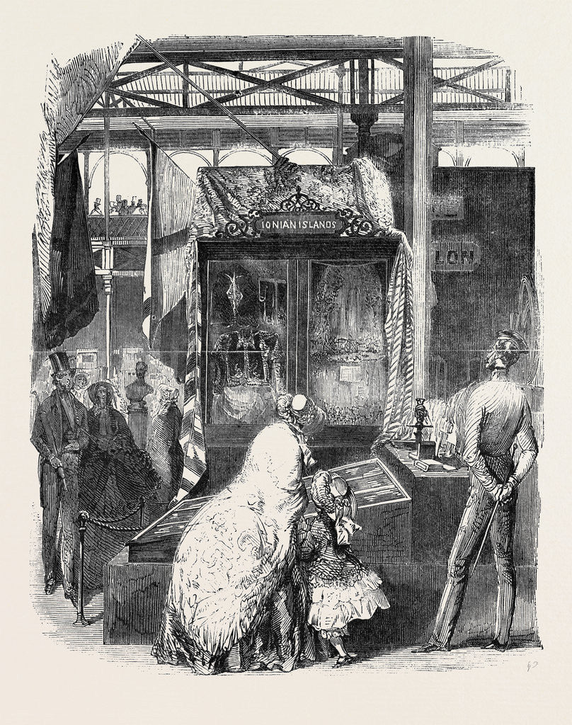 Detail of Ionian Islands and Ceylon Court by Anonymous