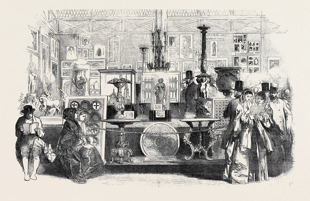 Detail of Bay of the Fine Art Court by Anonymous