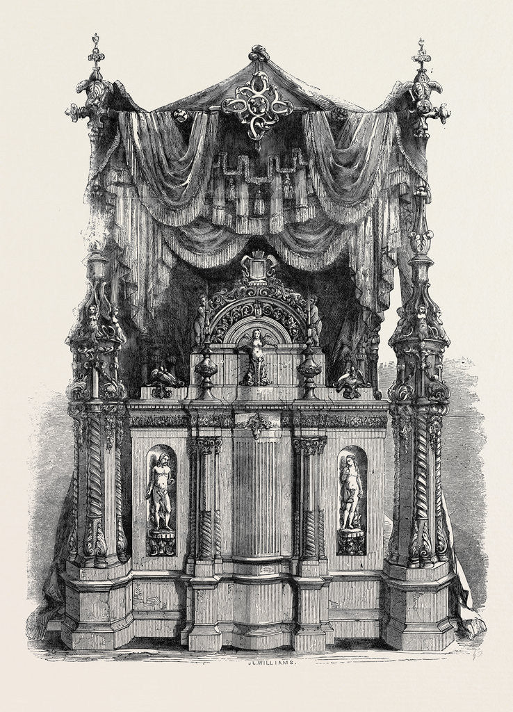 Detail of Austrian Bedstead by Anonymous