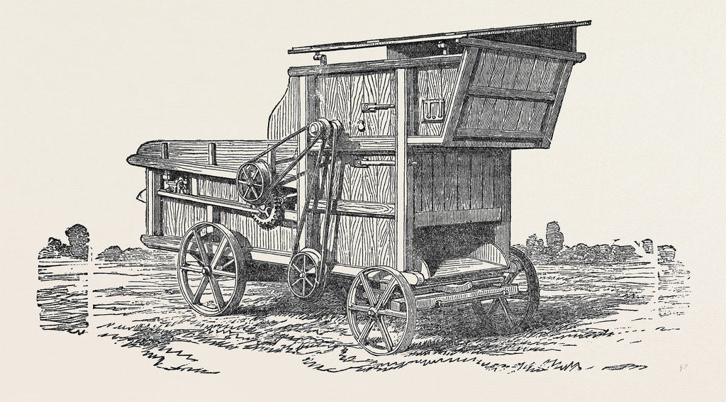 Detail of Threshing Machine, Clayton, Shuttleworth, And Co. by Anonymous