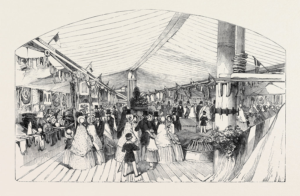 Detail of Fancy Fair in Aid of the Funds of the Dreadnaught Hospital by Anonymous