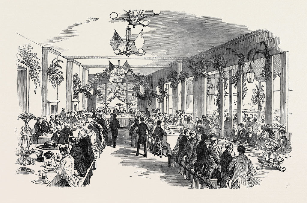 Detail of Dinner Given by Mr. Peto, M.P., at North Woolwich by Anonymous