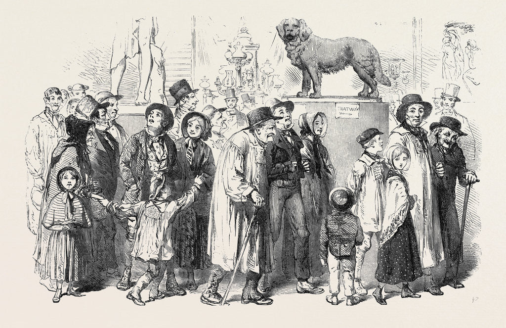 Detail of Agriculturists at the Exhibition, the Great Exhibition by Anonymous