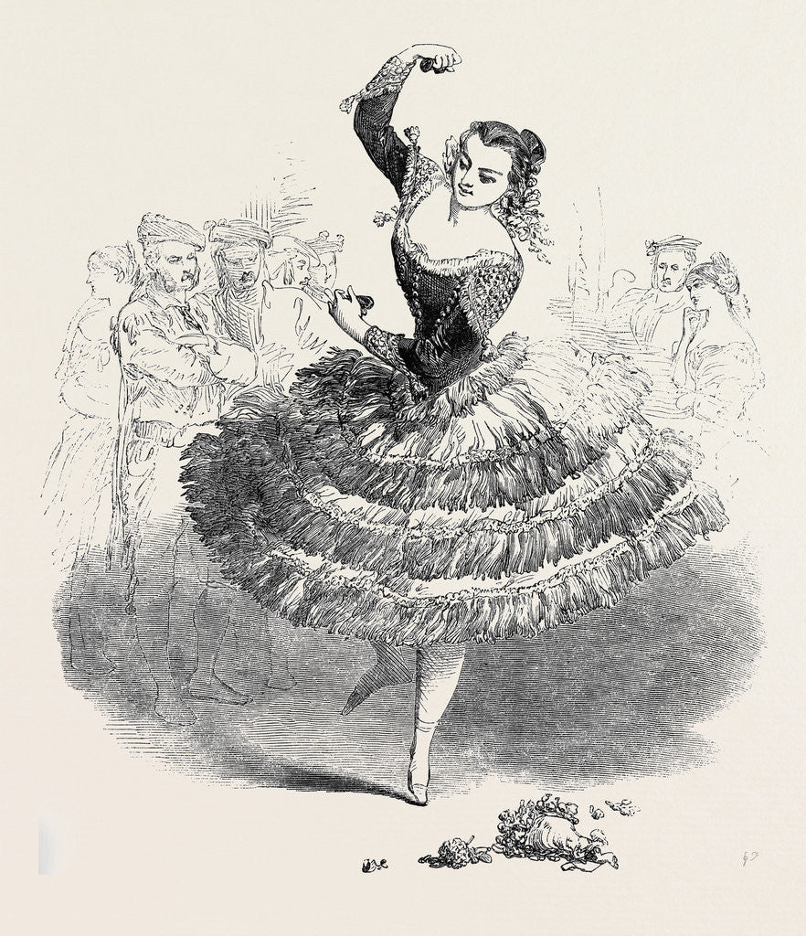 Detail of The Spanish Dancers by Anonymous