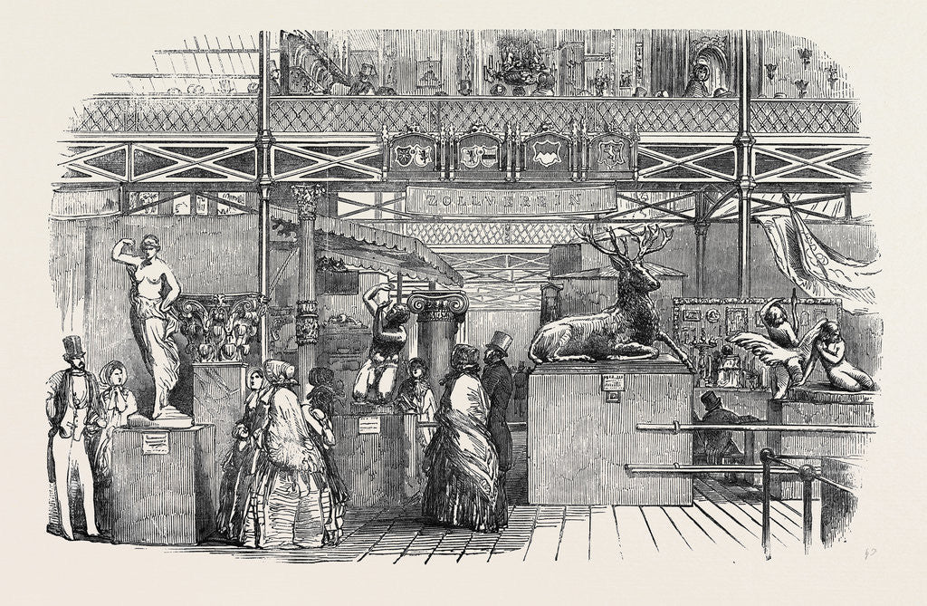 Detail of The Zollverein Court, from a Daguerreotype by Beard by Anonymous