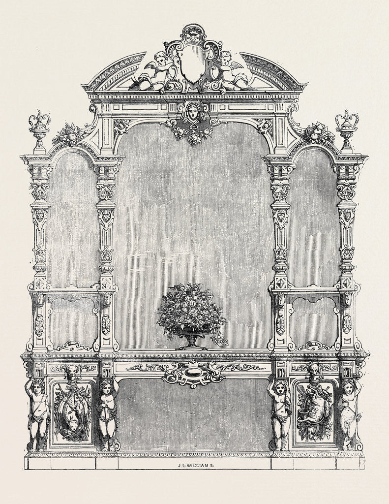 Detail of Sideboard by Anonymous