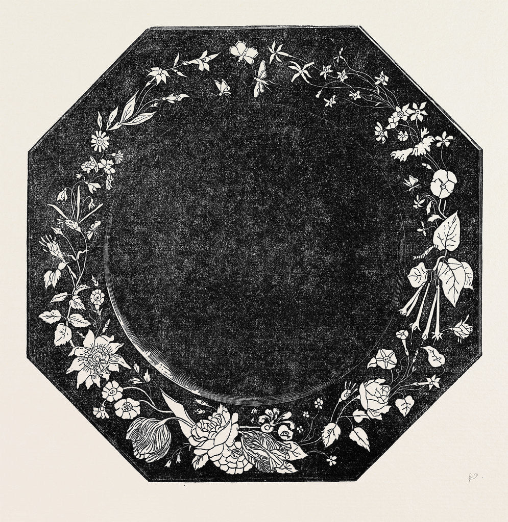 Detail of Ornamented Marble Table by Anonymous