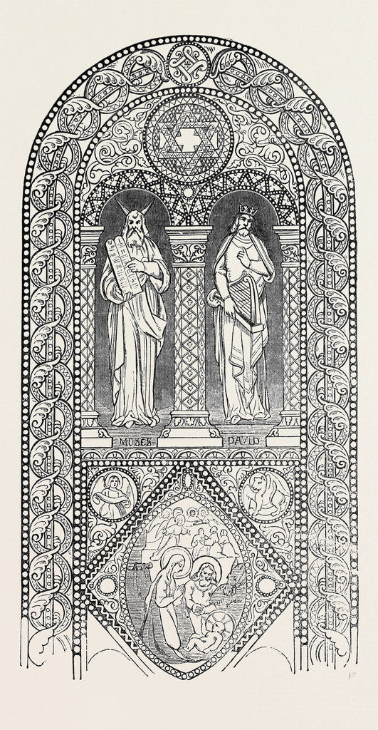 Detail of Stained Window by Anonymous