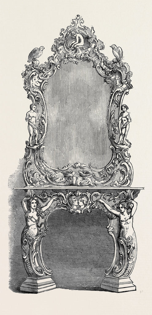 Detail of Marble Chimney Piece, Milan by Anonymous