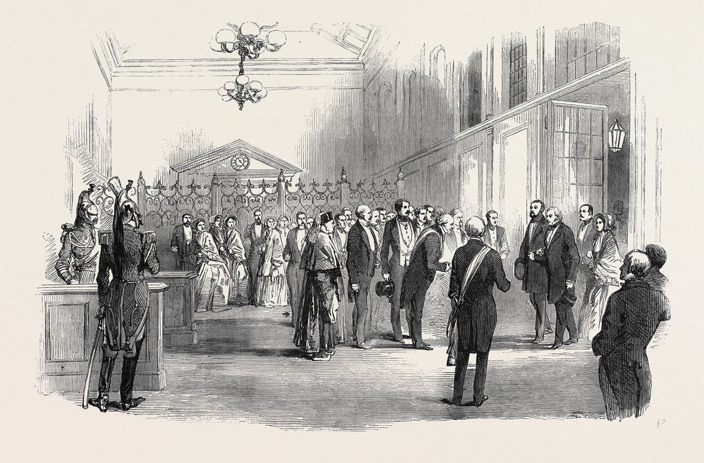 Detail of Reception of the Lord Mayor of London, at the Railway Terminus at Paris by Anonymous