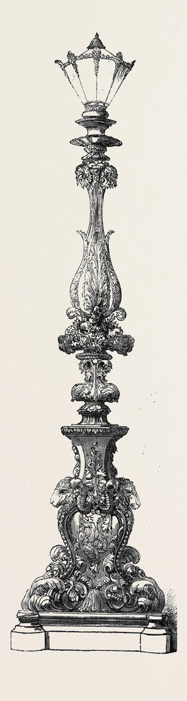Detail of Candelabrum, Austria, Great Exhibition by Anonymous