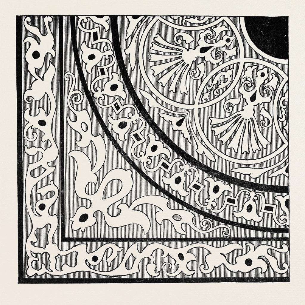 Detail of Floor Inlay by Anonymous