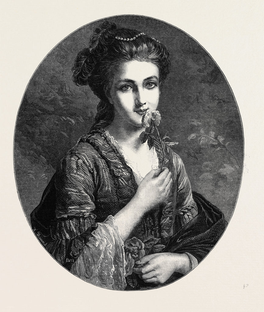 Detail of A Fresh Gale Mount Orgueil Jersey, in the Exhibition of the Society of British Artists Suffolk Street London 1869 UK by Anonymous