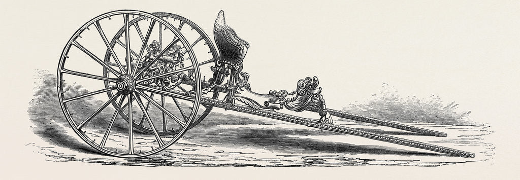 Detail of Neapolitan Calesso of the Eighteenth Century by Anonymous