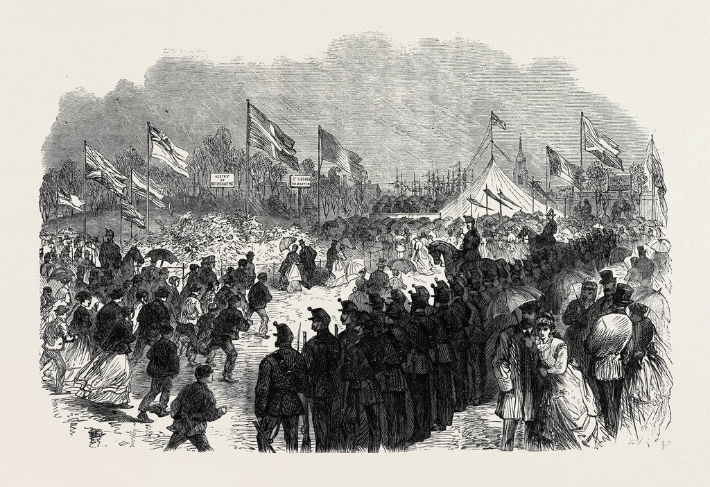 Detail of Opening of Southwark Park London UK 1869 by Anonymous