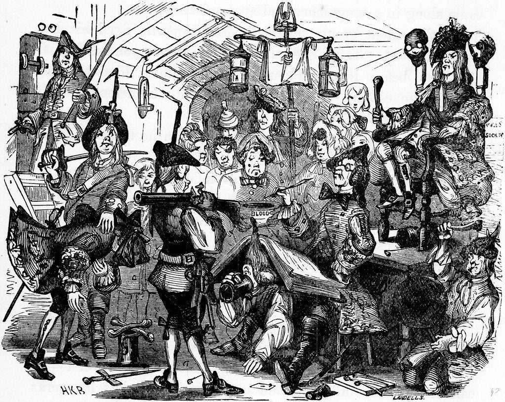 Detail of Charles Dickens Barnaby Rudge 1841 by Anonymous