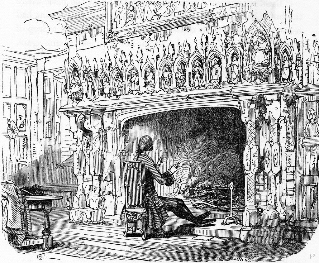 Detail of Charles Dickens Barnaby Rudge 1841 by Anonymous