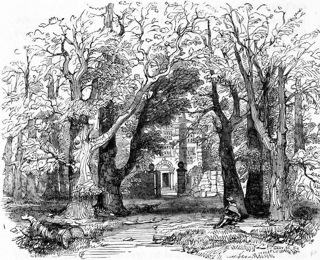 Detail of Charles Dickens Barnaby Rudge 1841 by Anonymous