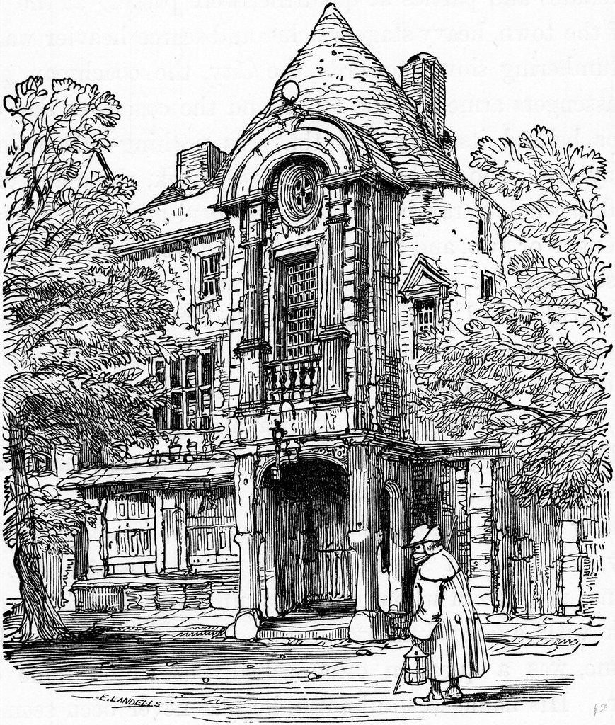 Detail of Charles Dickens Barnaby Rudge 1841 by Anonymous