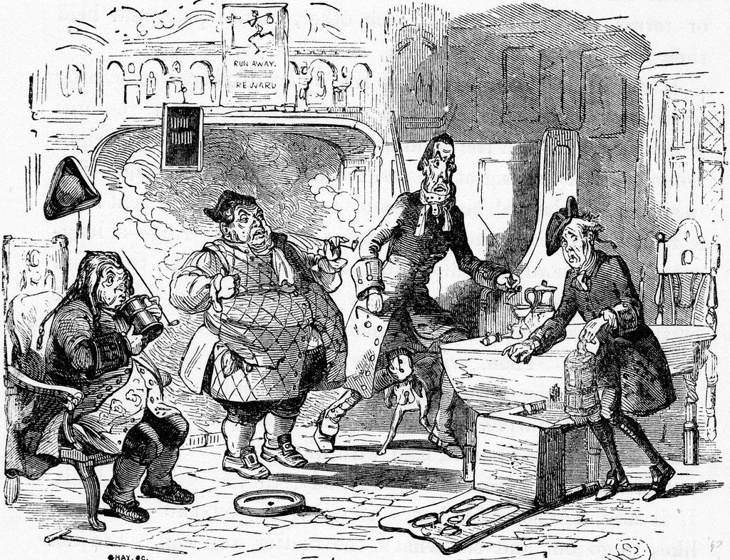 Detail of Charles Dickens Barnaby Rudge 1841 by Anonymous