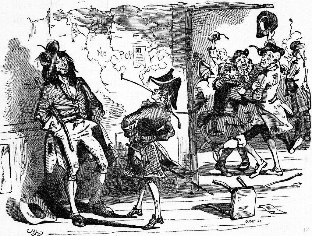 Detail of Charles Dickens Barnaby Rudge 1841 by Anonymous