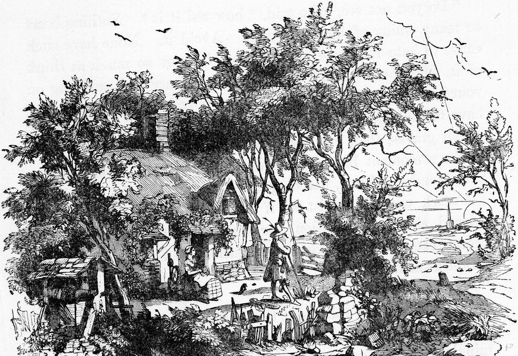 Detail of Charles Dickens Barnaby Rudge 1841 by Anonymous