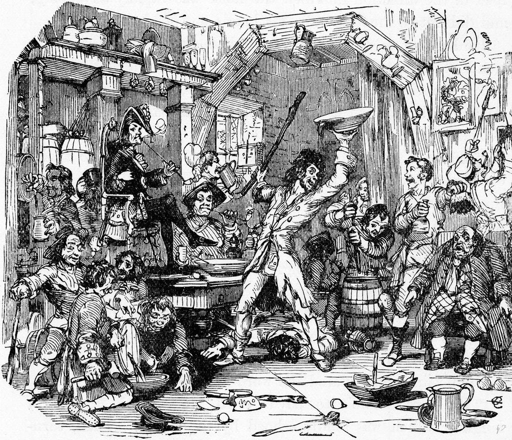 Detail of Charles Dickens Barnaby Rudge 1841 by Anonymous
