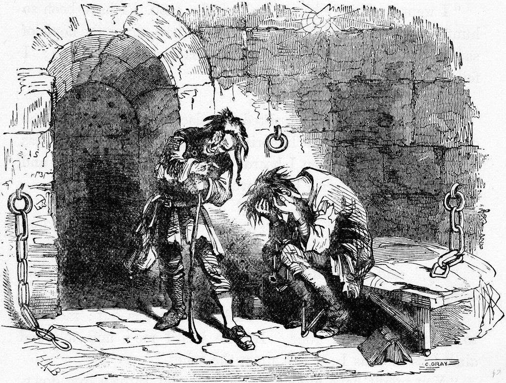 Detail of Charles Dickens Barnaby Rudge 1841 by Anonymous