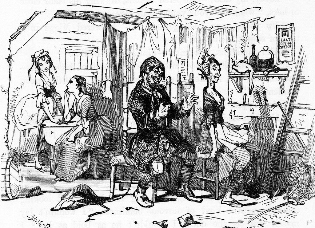 Detail of Charles Dickens Barnaby Rudge 1841 by Anonymous