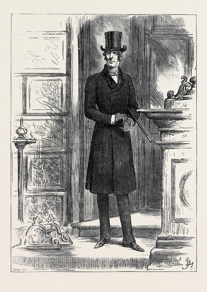 Detail of The Earl of Rackland 1880 by Anonymous