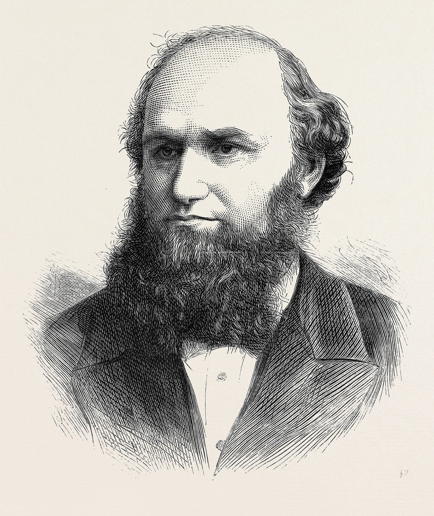 Detail of The Opening of Parliament Movers and Seconders of the Address in the Two Houses of Parliament: Mr. J.P. Corry M.P. 1880 by Anonymous