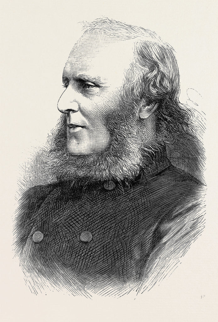 Detail of The Very Rev. A. Purey Cust Dean of York 1880 by Anonymous